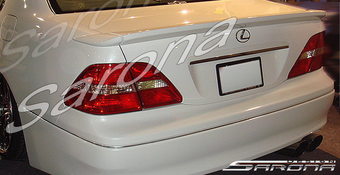 Custom Lexus LS430 Trunk Wing  Sedan (2001 - 2006) - $475.00 (Manufacturer Sarona, Part #LX-026-TW)